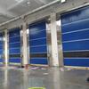 Puerta de persiana enrollable automática a prueba de polvo cortina suave rápida PVC transparente purificación por inducción taller elevación industrial a prueba de polvo inteligente