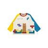 Conjunto Divertido de Juego para Niños Wulibuyi, Camiseta de Manga Larga con Cuello Redondo, Chaleco sin Mangas y Jeans, de Moda, para Primavera y Otoño