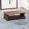 En stock Mesa Pequeña para Ventana de Bahía de Tatami de Madera Maciza Mesa de Té para el Hogar Mesa Plegable Patas Mesa de Café Mesa Baja Pequeña para Sentarse en el Suelo