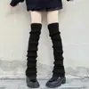 Calcetines jk tejidos calentadores de piernas calcetines mujeres calcetines largos hasta la rodilla calentadores de piernas otoño e invierno calcetines de felpa calcetines Lolita calcetines de felpa hasta la mitad de la pantorrilla