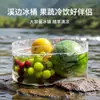 Bacia d'água dobrável para viagens ao ar livre, portátil, transparente, grande, espessa, bacia de lavagem de mãos portátil, bacia para lavar vegetais, bacia de lavanderia para uso doméstico