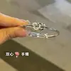 Pulsera de Loto de Bambú Mismo Estilo que Little Red Book Pulsera China para Mujer Ins Segura y Sencilla Decoración de Media Cadena Patrimonial
