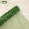 Materiales de Creación Ambiental para Jardín de Infancia Verde: Malla de Hilo con Puntos de Nieve, Borde Decorativo de Pared Cultural con Temática de Bosque, Decoración de Papel Pera de Nieve