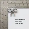Acessórios DIY de Liga de Zinco Mais Vendidos Colar com Pingente de Laço de Corda de Cânhamo Simples Coreano Acessórios para Joias Brincos Venda por Atacado