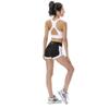 Shorts de tres puntos Ajustados Yoga Traje de baño Shorts Cadera Melocotón Contraste Verano para Mujer Ropa Exterior Cintura Alta Fitness Secado Rápido Pantalones Cortos Hot