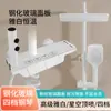 Juego de Ducha para Baño del Hogar con Panel de Vidrio Termostático, Botón de Piano, Cabezal de Ducha de Lluvia y Potenciador de Presión