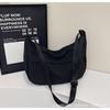 Bolso bandolera al por mayor para mujer 2024 Nuevo de moda Estilo coreano Simple Artístico Estudiante Gran capacidad Hombro Bandolera Lona