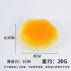 Pu Rebote Lento Comida Simulada Modelo de Pan Grande Mismo Estilo Xiaohongshu Bollo de Piña Gusano de Pan Juguete de Pellizcar