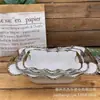 Al por mayor 12.5 pulgadas cerámica binaural cuadrada molde para hornear hogar restaurante microondas vajilla Amazon
