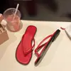 Sandálias Planas de Alta Qualidade Estilo Francês para Meninas, Novidade Verão 2026, com Cores Contrastantes, Chinelos Minimalistas Tendência