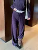 Sudadera con capucha corta para mujer, chaqueta casual con cremallera, cárdigan, top, pantalones largos de pierna ancha, conjunto de dos piezas