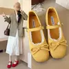 Sapatos femininos que aumentam a altura, coleção nova primavera-verão 2026, adequados para combinar com saias, sapatos Mary Jane, estilo balé de fada, sapatos de festa, mocassins