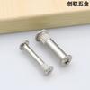 Parafuso M4 Cruzado para Compensado Porca Borboleta M6 Fivela Porca Rebite de Topo Fêmea-Fêmea Fixador Conector de Placa de Madeira