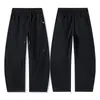 Ropa Muxi Estilo Retro Americano Patchwork Ropa de Trabajo Pantalones Curvos para Hombre Modernos Sueltos de Pierna Ancha con Cordón Casual Largos