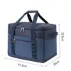 Bolsa térmica aislante de bloques de color exclusiva transfronteriza, nuevo paquete de hielo para coche, bolsa de almacenamiento portátil para picnic al aire libre, gran capacidad