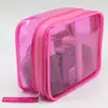 Nueva Bolsa de Maquillaje con Purpurina para Mujer, Bolsa de Tocador Transparente Impermeable para Viaje, Bolsa con Cremallera de Gran Capacidad, Personalizable