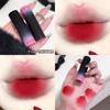 RichBear Barro Labial Mate Maquillaje Terciopelo Blanco Suave Barato Estudiante Mujeres Labial Brillo de Labios Maquillaje Barro Labial
