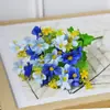 Flores de Margarita Artificiales, 28 Cabezas, para Decoración de Jardín y Hogar, Flores de Seda para Proyectos Exteriores, Crisantemos Silvestres Pequeños