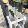 Aquaponia Equipamento de Maré Cultivo Sem Solo Copos de Plantio Sifão Cestas de Cultivo Conexão de Dispositivo DIY Conexões de Tubo de Abastecimento de Água