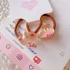 Hd6427A025 Oso Suave Textura Translúcida Estilo Girly Ins Goma para el Cabello Elástico para el Cabello Cuerda para el Cabello de Nicho Accesorios para el Cabello