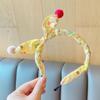 Diadema para Niña Popular en Internet 2022 Nuevo Estilo Recogido de Cabello Lindo para Niña Pequeña Diadema de Princesa Tarjeta para el Cabello de Verano Estilo Occidental para Niños