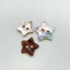 Botões de Abalone de Formato Especial Natural Botões de Concha Coração de Ameixa Estrela de Cinco Pontas Botões para Camisa Malhas Roupas Infantis Botões DIY