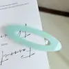 Fábrica Fuente Clip BB Oval Hueco de Acetato Pinza para el Cabello de Temperamento Etiqueta Dorada Pinza para el Cabello de las Patillas En Stock Lote Mixto Personalizable
