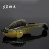 Set de Señuelos de Pesca Saltarina al por Mayor con Cola en T, Señuelo Blando Anti-Enganche para Pesca de Superficie, Señuelo Blando Plomado con Diseño de Gusano Artificial