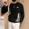 Sudadera para hombre, primavera y otoño 2024, nueva marca de moda, ropa ajustada, ropa de primavera para hombre, camiseta de manga larga para hombre