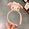 Bonito tridimensional Yugui Dog Hairband Super Cute Doll Cartoon Headwear Kulomi Merlot Hairpin Wash Face Headband para mulheres