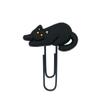 Marcadores de Libros de Gato de Dibujos Animados Más Vendidos Transfronterizos en Stock, Clips para Libros de Goma Suave de PVC con Forma de Muñeca, Accesorios de Papelería Creativos para Estudiantes