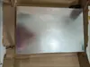 Mesa Plegable de Acero Inoxidable, Mesa Larga para Uso en Exteriores, Mesa Comercial Portátil para Mercados Nocturnos, Barbacoas y Montaje de Puestos, con Hueco Alto para Colocar Artículos