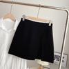 Falda de Verano A-Line para Mujer de Talla Grande para Cuerpo en Forma de Pera, Falda-Pantalón Adelgazante de Cintura Alta que Cubre las Caderas
