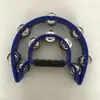 Instrumento de percusión Orff suministros KTV accesorios para instrumentos musicales fila única fila doble anillo de campana de plástico anillo de tambor de flores fabricantes suministro