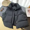 Nuevo Chaleco de Algodón sin Mangas para Mujer Ropa Exterior Tendencia Otoño e Invierno Chaleco Sencillo Chaleco de Algodón Mayoreo