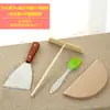 Herramientas para panqueques, rastrillo de bambú, plancha, panqueque de empuje, libélula de bambú, raspador para panqueques, cepillo para panqueques, cepillo para frutas, venta de pastel de huevo