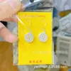 Pendientes largos con borlas plateadas de cobre para mujer, pendientes de flores con bolas huecas de estilo coreano, elegantes y dulces pendientes de línea para las orejas, joyería para las orejas