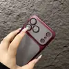 Adequado para iPhone 18 Pro Max, capa de celular semi-transparente fosca, capa macia de cobertura total Apple 17, à prova de quedas, capa protetora 16