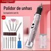 Moedor de unhas elétrico transfronteiriço cortador de unhas polidor de unhas removedor de esmalte pele morta aparador de unhas cinza unhas grossas Polimento de Unhas