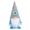 Decoración de Pascua Transfronteriza 2026 Cuadros Rosas y Azules Muñeco sin Rostro de Rodolfo Adorno Prop de Decoración Festiva