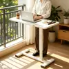 Banco de trabajo de pie, escritorio de oficina móvil, mesa plegable ajustable para uso doméstico, soporte de suelo para portátil