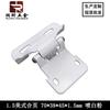 Bisagra de resorte de hierro americano, bisagra de resorte de múltiples pliegues, bisagra de cierre automático para puerta de gabinete, bisagra de cierre automático de brazo recto, bisagra de flexión