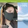 Mascarilla de Protección Solar Compatible con Agua Potable para Mujer, Nuevo Modelo Verano 2026, Protección UV, Alto Valor Estético, Protección Ocular, Máscara Facial Protectora Solar de Seda de Hielo