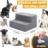 Juego de 5 Escalones para Perros Pequeños con Tela Extraíble y Lavable Juego de Escalones para Mascotas A16 Escalera Inclinada Ligera Antideslizante para Cuidados