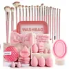 Esponja de Belleza Cápsula Espacial Set Transfronterizo Esponja de Maquillaje Doble Uso Seco y Húmedo Esponja de Belleza/Borla al por Mayor