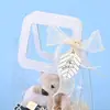 Bolsas Tote de PVC Transparente Prontas, Sacolas de Presente Personalizáveis, Quantidade Mínima de Pedido de Uma Peça, Pedidos Mistos Suportados