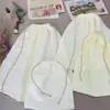 Bolsa de Satín Off-White Bolsa para el Polvo Bolsa de Almacenamiento con Cordón Ropa Interior Ropa Gruesa Colcha Secador de Pelo