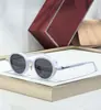 Jmm Clark Nuevas Gafas de Sol Redondas Transfronterizas con Clavos de Arroz Personalizadas Retro Moda Europea y Americana Tendencia Gafas de Sol Anti-UV