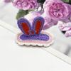 Outono e inverno de malha tridimensional orelha hairpin infantil cartoon hairpin mão-malha lã franja clipe baby girl's headwear