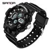 Sanda Watches Rebaja Especial Relojes Electrónicos para Estudiantes de Secundaria Relojes Electrónicos Multifuncionales Impermeables Despertador Venta al por Mayor de Relojes Electrónicos
